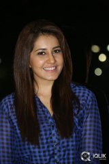 Raashi Khanna at Lakshmi Raave Maa Intiki Audio Launch